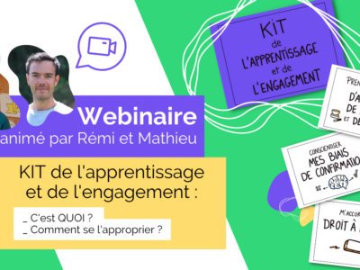 Webinaire « Apprendre à apprendre et se grandir dans son engagement »